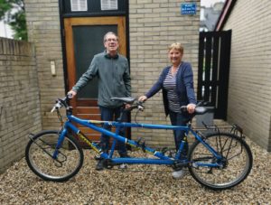 Doortrappen op de tandem