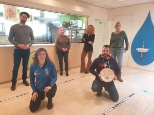 Betrokkenen bij Schoolkantine Schaal Comenius College bij elkaar