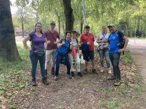 wandelgroep wandelrally in hilversum